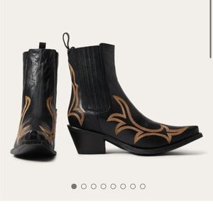 Stetson Greta cowboy boots size 8